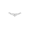 Metall-Ornamente, Design 41, 3,9cm x 3cm, silber, 14 Stück