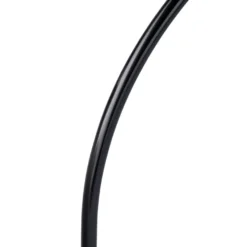 Metallringe Bogen, 3mm stark, 15cm x 11cm, schwarz, 2 Stück