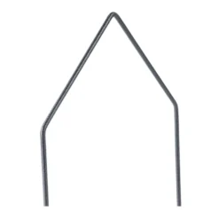 Metallringe, Haus, 20cm x 13,3cm, 3mm stark, schwarz, 3 Stück