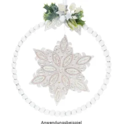 Metallringe, 3mm stark, Ø 20cm, silber, 3 Stück
