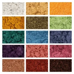 Mica-Pulver, Pigmente mit Metallic-Effekt, Sortierung 2, je 10g, 15 Stück