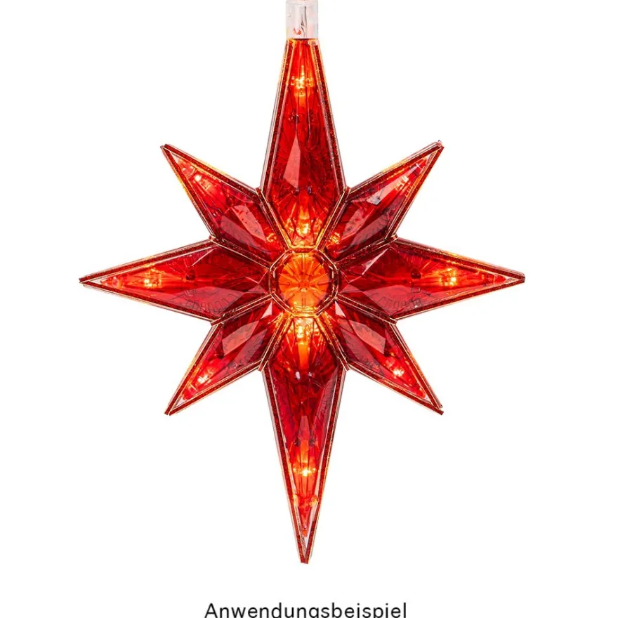 Microglitter-Sticker, Linien, warme Farben, 2mm breit, 21cm lang, 10 Bogen