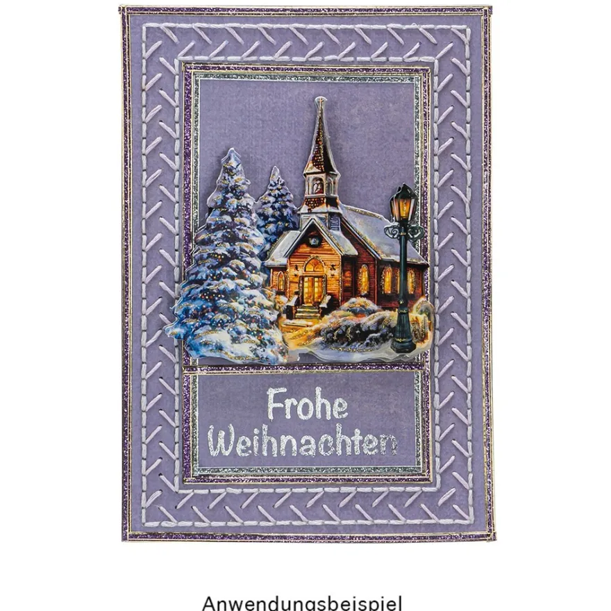 Microglitter-Sticker, Linien, warme Farben, 2mm breit, 21cm lang, 10 Bogen
