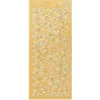 Microglitter-Sticker, Sterne 2, gold