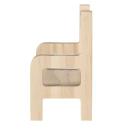 Miniatur-Holzbänke, 8cm x 3,4cm x 6cm, 2 Stück