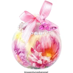 40 Mini-Kristall-Vögel, transparent, bunt