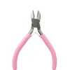 Mini-Seitenschneider mit doppelter Feder, verchromt