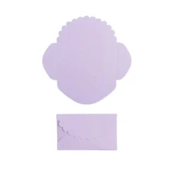 Mini-Umschläge, 2,9 x 4,6 cm, 100 Stück, flieder