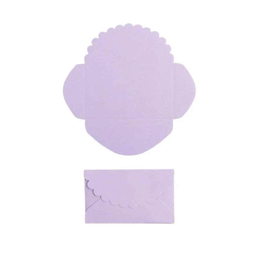 Mini-Umschläge, 2,9 x 4,6 cm, 100 Stück, flieder