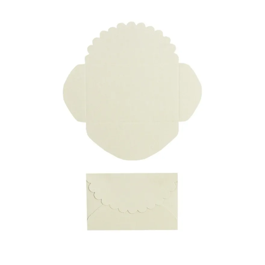 Mini-Umschläge, 2,9 x 4,6 cm, 100 Stück, hellgrün