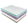 Moosgummi, beidseitig klebend, DIN A4, 2mm, 10 verschiedene Farben, 40 Bogen