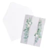 Motiv-Grußkarten, Blattranken, B6, 230 g/m², versch. Designs, inkl. Umschläge, 10 Stück
