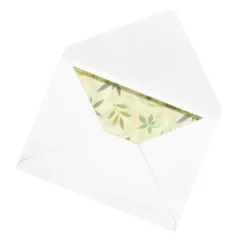 Motiv-Grußkarten, Blätter, 5 Designs, 11,5cm x 16,5cm, inkl. Umschläge, 10 Stück