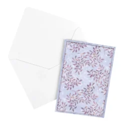 Motiv-Grußkarten, Blätter, 5 Designs, 11,5cm x 16,5cm, inkl. Umschläge, 10 Stück