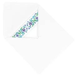 Motiv-Grußkarten, Blumenrand, 16cm x 16cm, inkl. Umschläge, 10 Stück