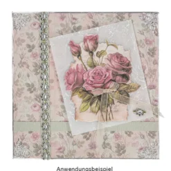 Motiv-Grußkarten, Blumen, 2x 5 Designs, 11,5cm x 16,5cm, inkl. Umschläge, 10 Stück