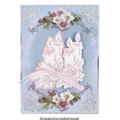 Motiv-Grußkarten, Christrosen, 11,5cm x 16,5cm, 230g/m², 5 Designs, inkl. Umschläge, 10 Stück