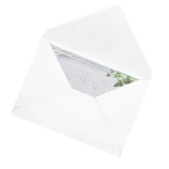 Motiv-Grußkarten, Efeu, 11,5cm x 16,5cm, 5 Designs, inkl. Umschläge, 10 Stück