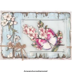 Motiv-Grußkarten, Frühlingsvielfalt, 11,5cm x 16,5cm, 10 Designs, inkl. Umschläge, 10 Stück