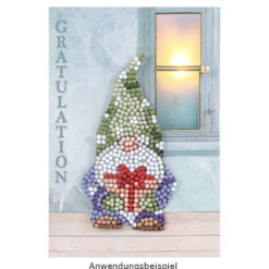 Motiv-Grußkarten, Glückwünsche, 11,5cm x 16,5cm, 5 Designs, inkl. Umschläge, 10 Stück