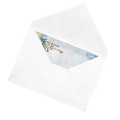 Motiv-Grußkarten, Hortensien 2, 11,5cm x 16,5cm, 5 Designs, inkl. Umschläge, 10 Stück