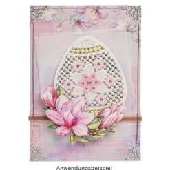 Motiv-Grußkarten, Magnolien, 11,5cm x 16,5cm, 5 Designs, inkl. Umschläge, 10 Stück