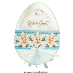 Motiv-Grußkarten, Magnolien, 11,5cm x 16,5cm, 5 Designs, inkl. Umschläge, 10 Stück