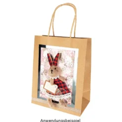 Motiv-Grußkarten, Osterzeit, 11,5cm x 16,5cm, 5 Designs, inkl. Umschlägen, 10 Stück
