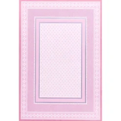 Motiv-Grußkarten, pastell-rosa, 11,5cm x 16,5cm, inkl. Umschläge, 10 Stück