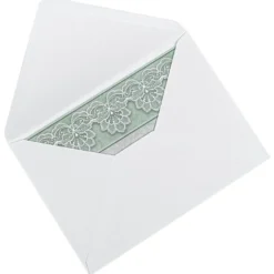 Motiv-Grußkarten, Spitze, B6, 230 g/m², verschiedene Designs, inkl. Umschläge, 10 Stück