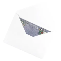 Motiv-Grußkarten, Weihnachtssterne, 11,5cm x 16,5cm, 230g/m², 5 Designs, inkl. Umschläge, 10 Stück
