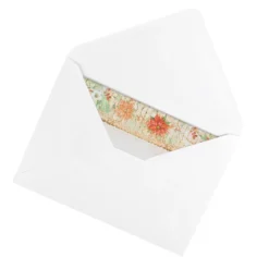 Motiv-Grußkarten, Winter-Floristik, 11,5cm x 16,5cm, 5 Designs, inkl. Umschläge, 10 Stück