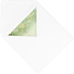 Motiv-Grußkarten, Wintergrüße 1, 16cm x 16cm, 2 Designs, inkl. Umschläge, 10 Stück