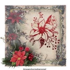 Motiv-Grußkarten, Winter/Weihnachten, 10 Designs, 16cm x 16cm, inkl. Umschläge, 10 Stück