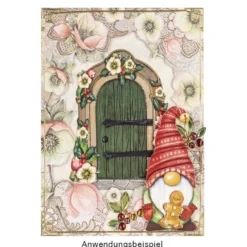 Motiv-Grußkarten, Winterzeit 1, 11,5cm x 16,5cm, 5 Designs, inkl. Umschläge, 10 Stück