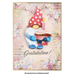Motiv-Grußkarten, Zauberhafte Blumenwelt 1, 11,5cm x 16,5cm, 5 Designs, inkl. Umschlägen, 10 Stück
