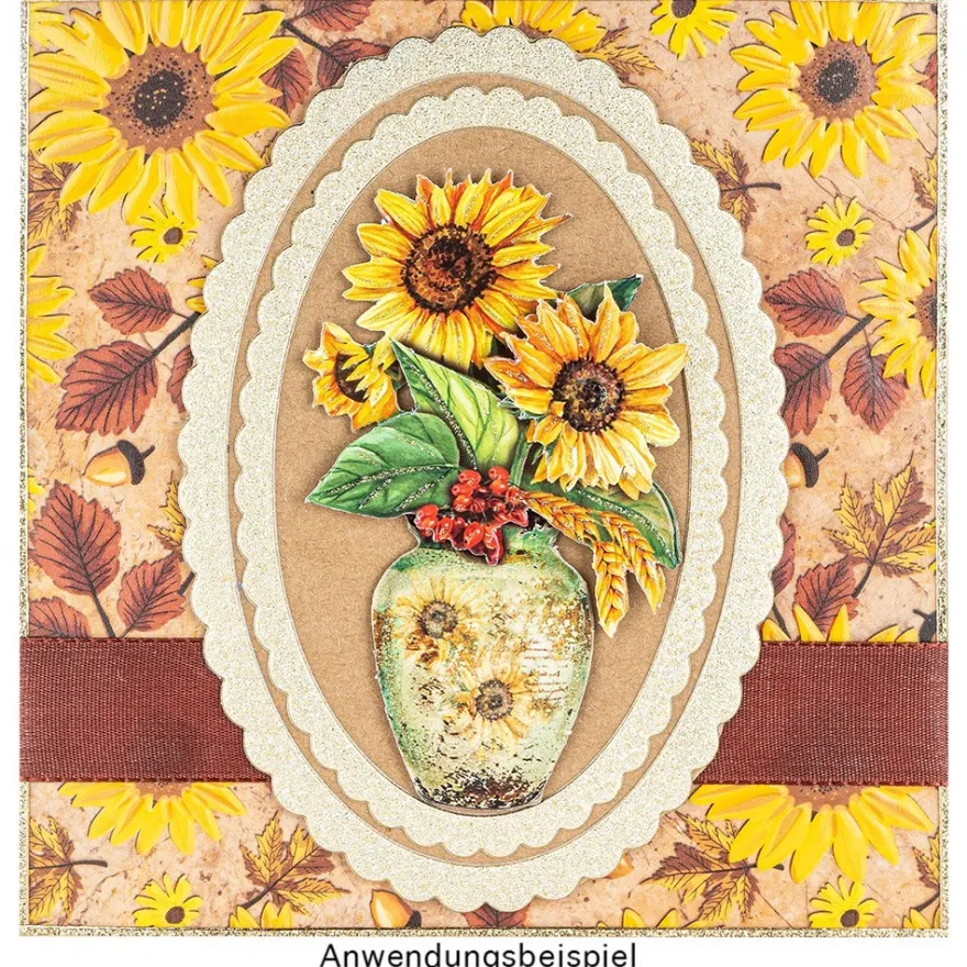 Motiv-Transparentpapiere Deluxe, Herbst, DIN A4, versch. Designs, 10 Bogen