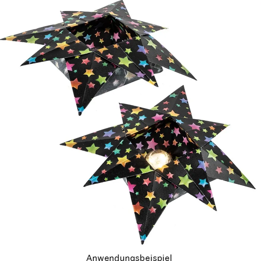 Motiv-Transparentpapiere Deluxe, Ornamente, DIN A4, 150g/m², verschiedene Designs, geprägt, 10 Bogen