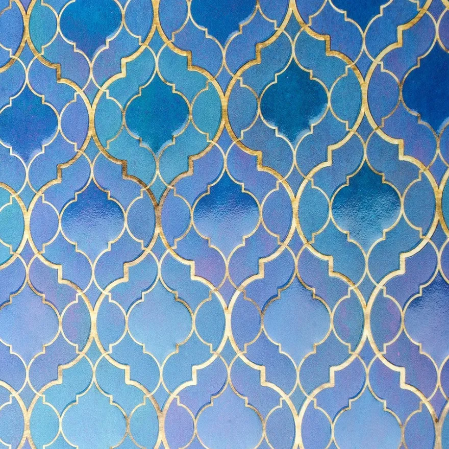 Motiv-Transparentpapiere Deluxe, Ornamente, DIN A4, 150g/m², verschiedene Designs, geprägt, 10 Bogen