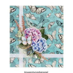 Motiv-Transparentpapiere Deluxe, Schmetterlinge, DIN A4, versch. Designs, 10 Bogen