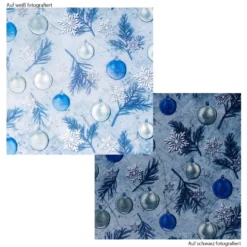 Motiv-Transparentpapiere Deluxe Weihnachten, DIN A4, versch. Designs, 10 Bogen