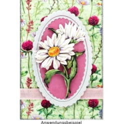 Motiv-Transparentpapiere Deluxe, Frühlingsblumen, DIN A4, versch. Designs, geprägt, 10 Bogen