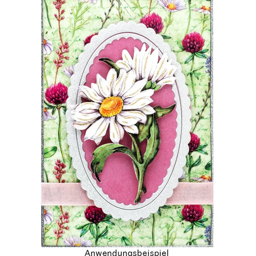 Motiv-Transparentpapiere Deluxe, Frühlingsblumen, DIN A4, versch. Designs, geprägt, 10 Bogen