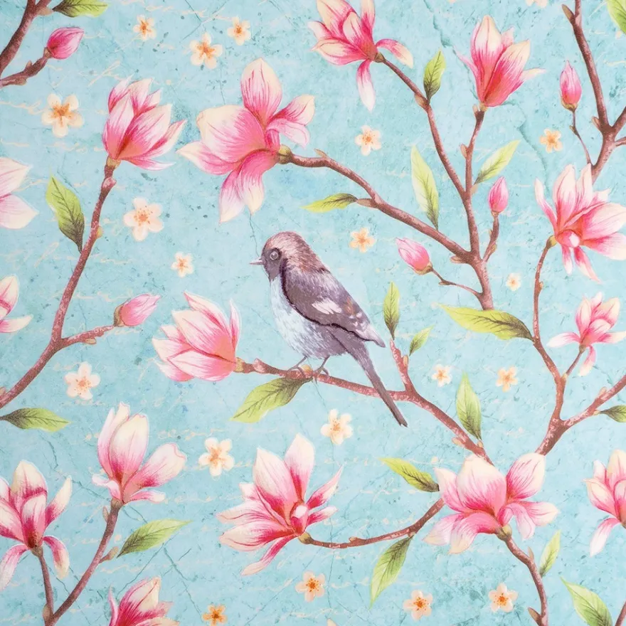 Motiv-Transparentpapiere Deluxe, Frühjahrsblumen, DIN A4, versch. Designs, geprägt, 10 Bogen