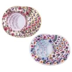 Motiv-Windradfolien, Kränze 2, Ø 20cm, 500µ, 2 Designs, 8 Stück