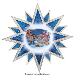 Motiv-Windradfolien, Sterne 2, versch. Größen, 500µ, 2 Designs, 8 Stück