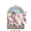 Motiv-Windradfolien, Torbogen, 15,5cm x 21cm, 500µ, 2 Designs, 8 Stück