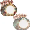 Motiv-Windradfolien, Weihnachtskugeln 3, 19,3cm x 23,3cm, 500µ, 2 Designs, 8 Stück
