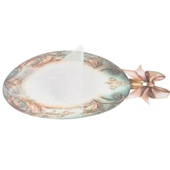 Motiv-Windradfolien, Weihnachtskugeln 3, 19,3cm x 23,3cm, 500µ, 2 Designs, 8 Stück