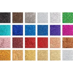 Naturpapiere, Design 3, DIN A4, 150 g/m², versch. Farben, handgemacht, veredelt, geprägt, 24 Bogen